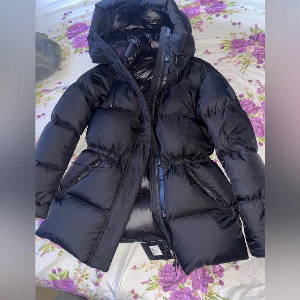 Black mackage coat size extra small brand new
